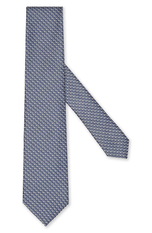 ZEGNA TIES Light Blue Macroarmature Silk Tie at Nordstrom
