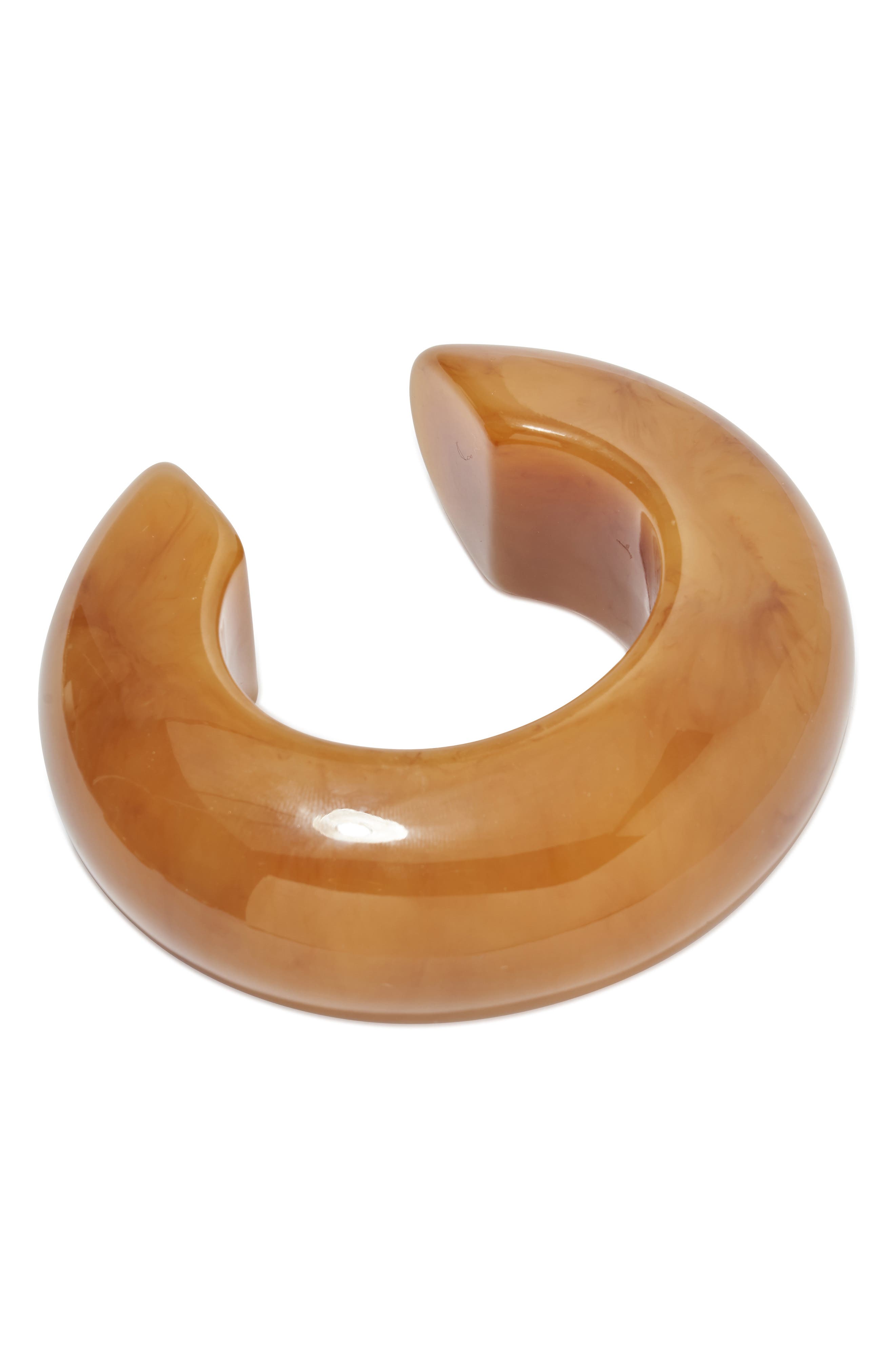 Lizzie Fortunato Arc Cuff Bracelet in Mocha 