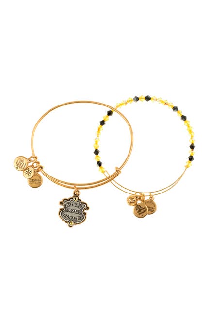 Alex And Ani Harry Potter Hufflepuff House Crystal Bracelet Set Of 2 Nordstrom Rack