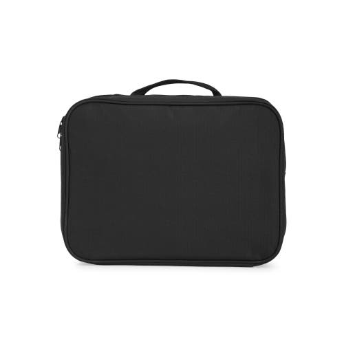 Bugatti Uptown Foldable Hanging Toiletry Bag In Black