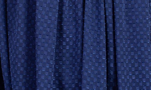 Trina Turk Clip Dot Georgette Top In Bengal Blue