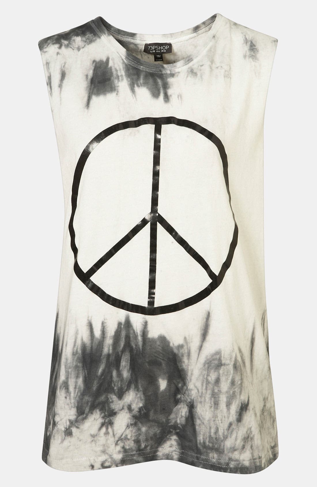 Peace Graphic Tie Dye Tank Nordstrom