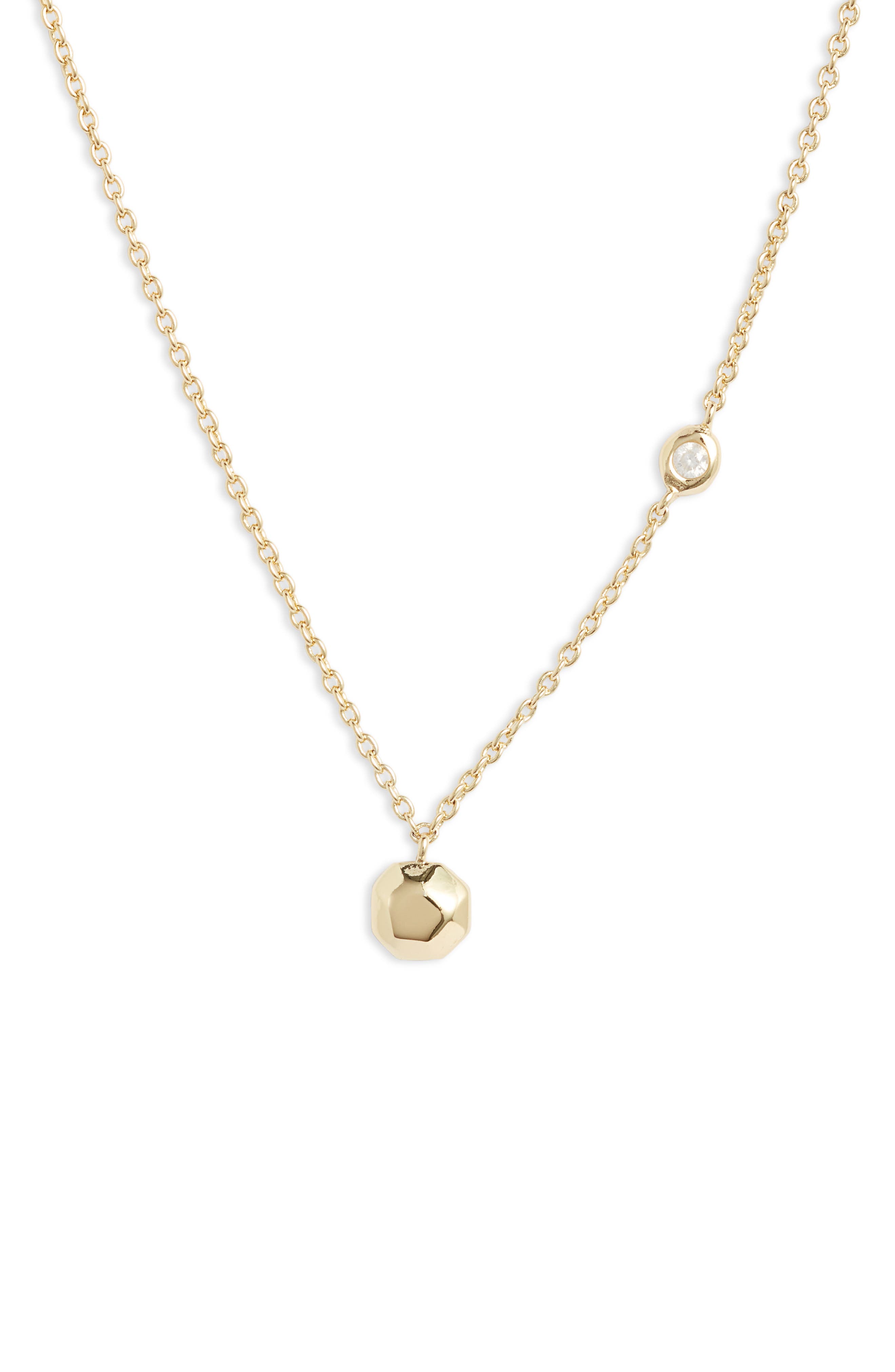 gorjana power birthstone necklace