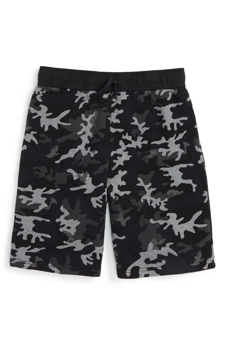 Ralph Lauren Camo Print Fleece Shorts (Big Boys) | Nordstrom