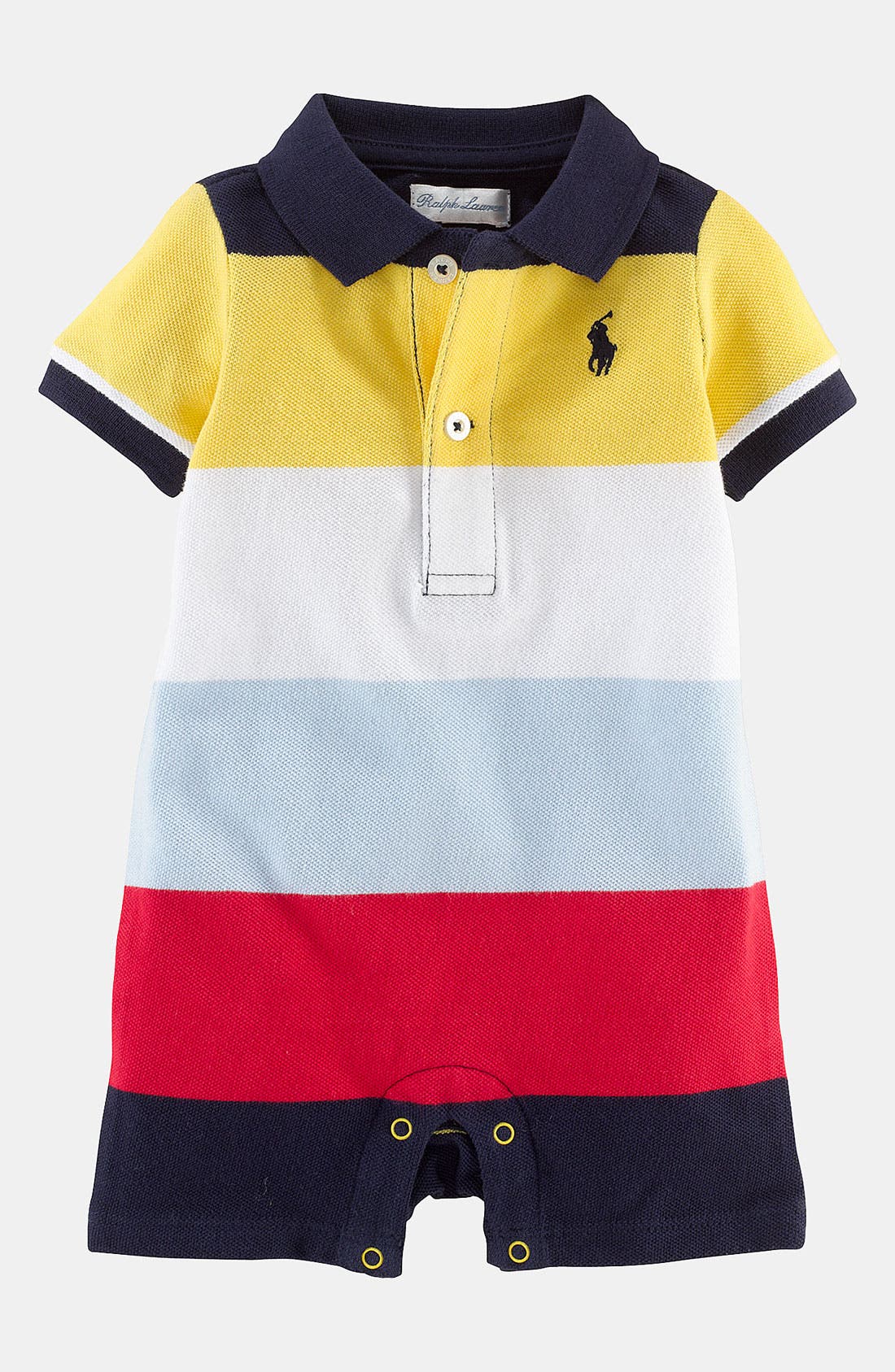 baby polo romper