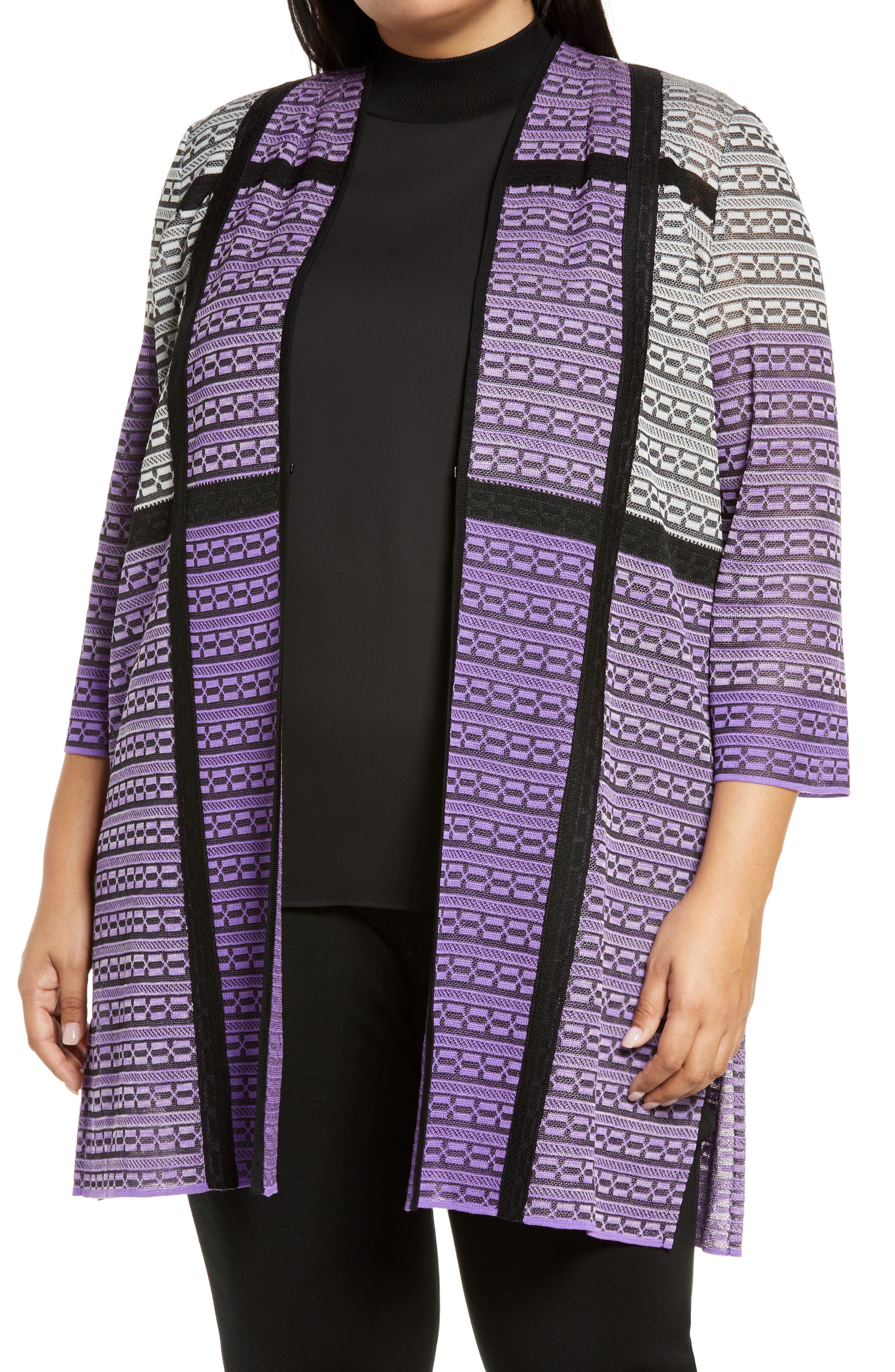 ming wang plus size jackets
