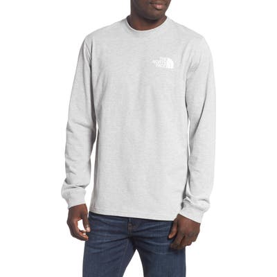 The North Face Red Box Long Sleeve Crewneck T-Shirt