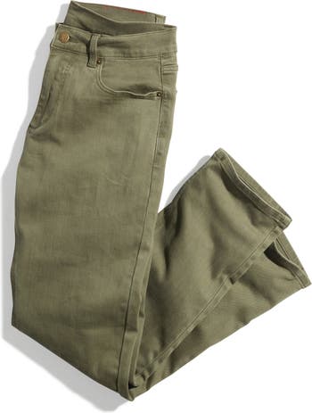 Marine Layer Athletic Fit Five-Pocket Stretch Twill Pants