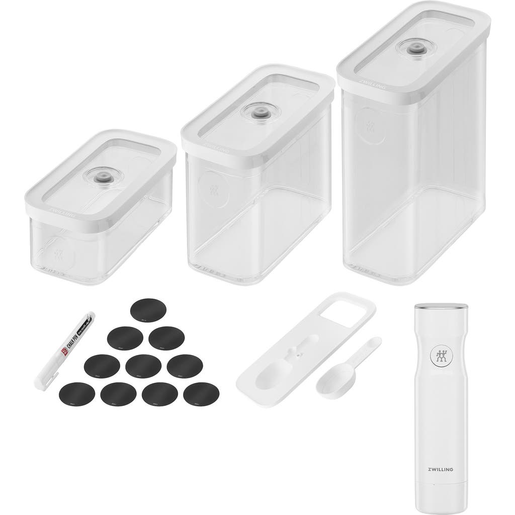ZWILLING ZWILLING FRESH & SAVE 5-PIECE CUBE SET & VACUUM PUMP SET