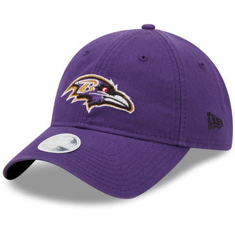 Men's New Era Purple Baltimore Ravens Omaha Low Profile 59FIFTY