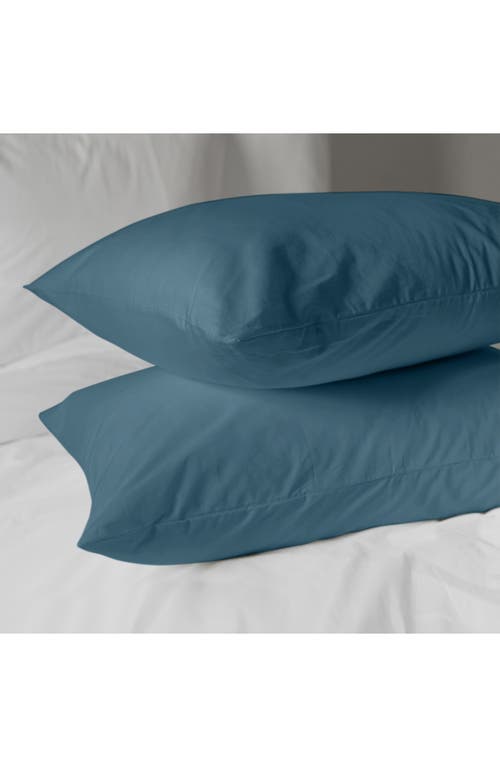 Pillow Guy Set Of 2 Luxe Soft 'n Smooth Tencel® Lyocell Pillowcases In Pg Blue