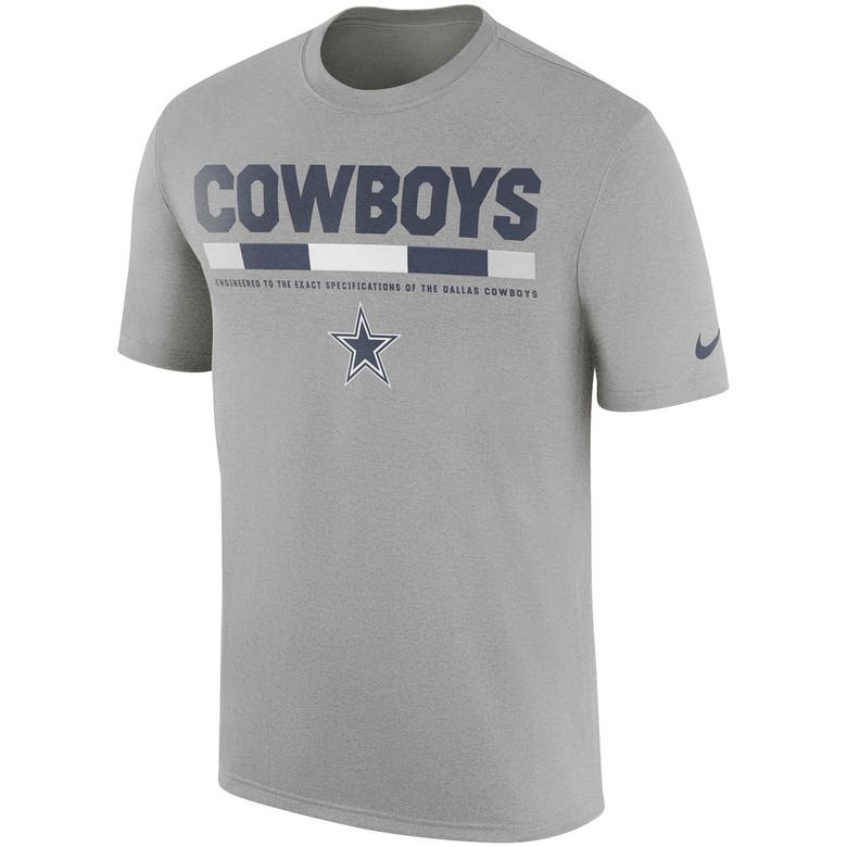 Dallas Cowboys Nike Sideline Performance T-Shirt - White