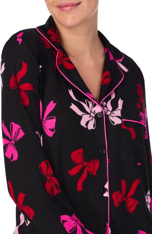 Shop Kate Spade New York Print Pajamas In Black