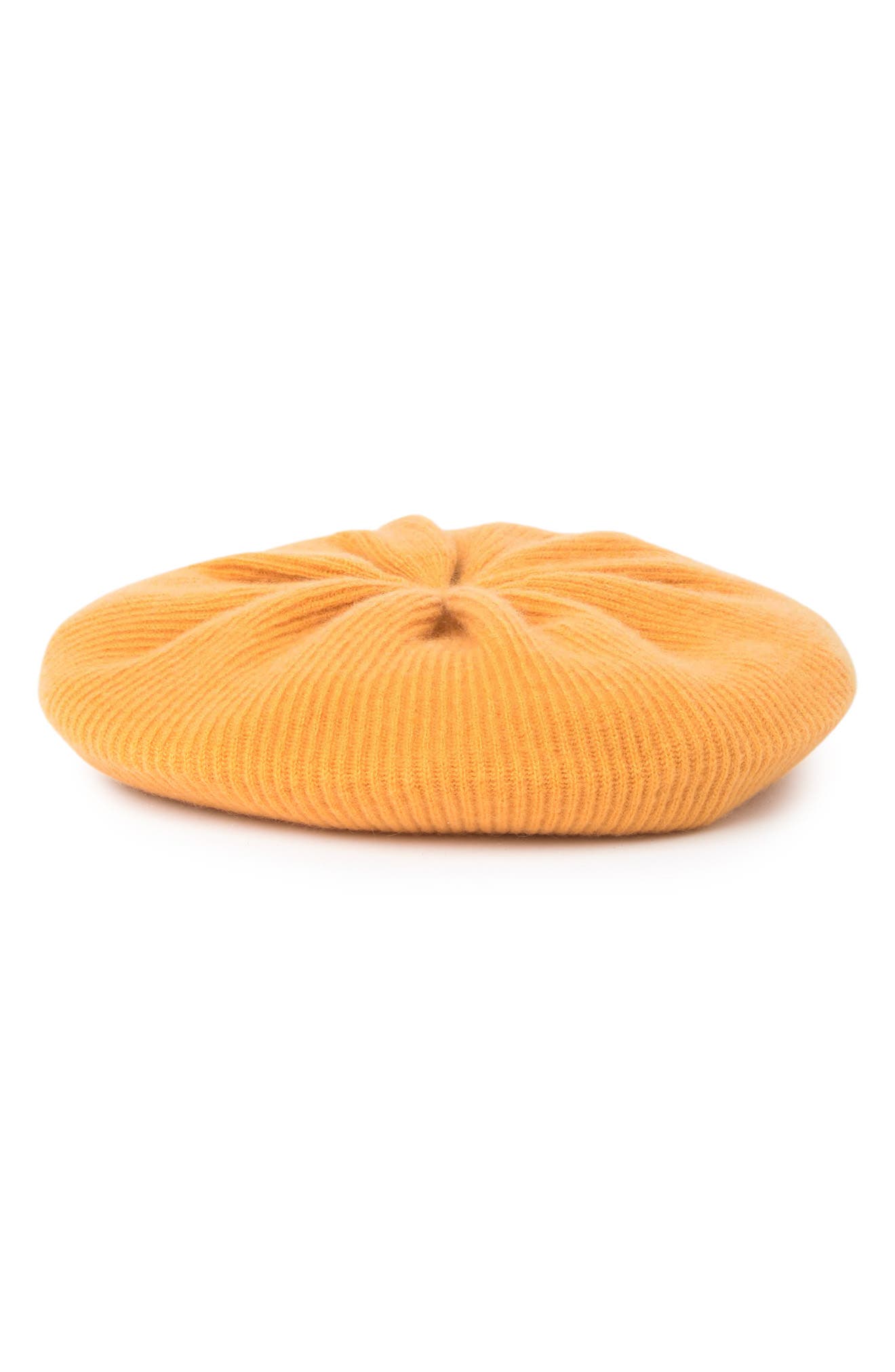 VINCE CAMUTO RIBBED CASHMERE BERET