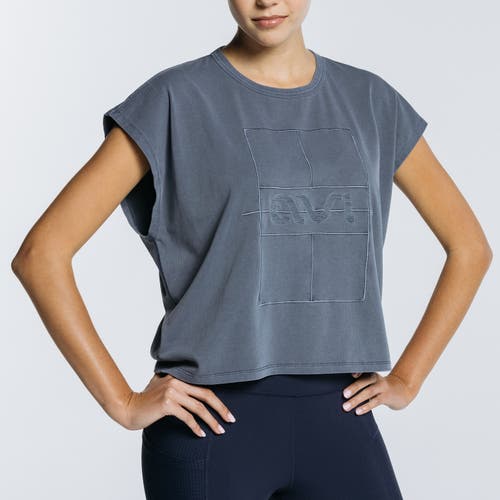 Avi Pickleball Top In Vintage Blue