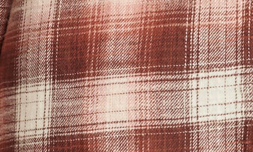 LUCKY BRAND LUCKY BRAND CLOUD PLAID COTTON TUNIC SHIRT 