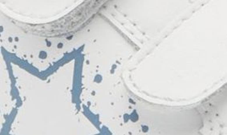 Shop Old Soles Kids' Splash Sneaker In Snow / Indigo / Indigo Sole