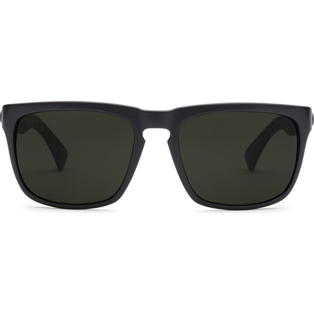 Electric X Jason Momoa Knoxville Polarized Keyhole Sunglasses In Black