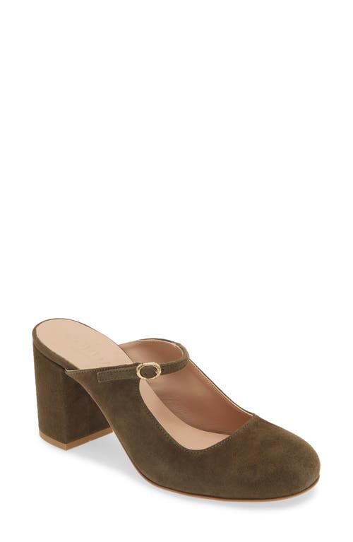 Shop Cordani Shayna Mary Jane Mule In Crosta Militare