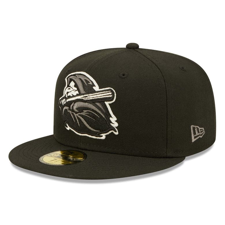 New Era Black Rochester Red Wings Grim Reaper Theme Night 59fifty Fitted Hat | ModeSens