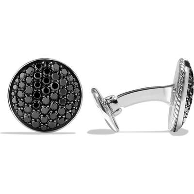 David Yurman Pave Cuff Links