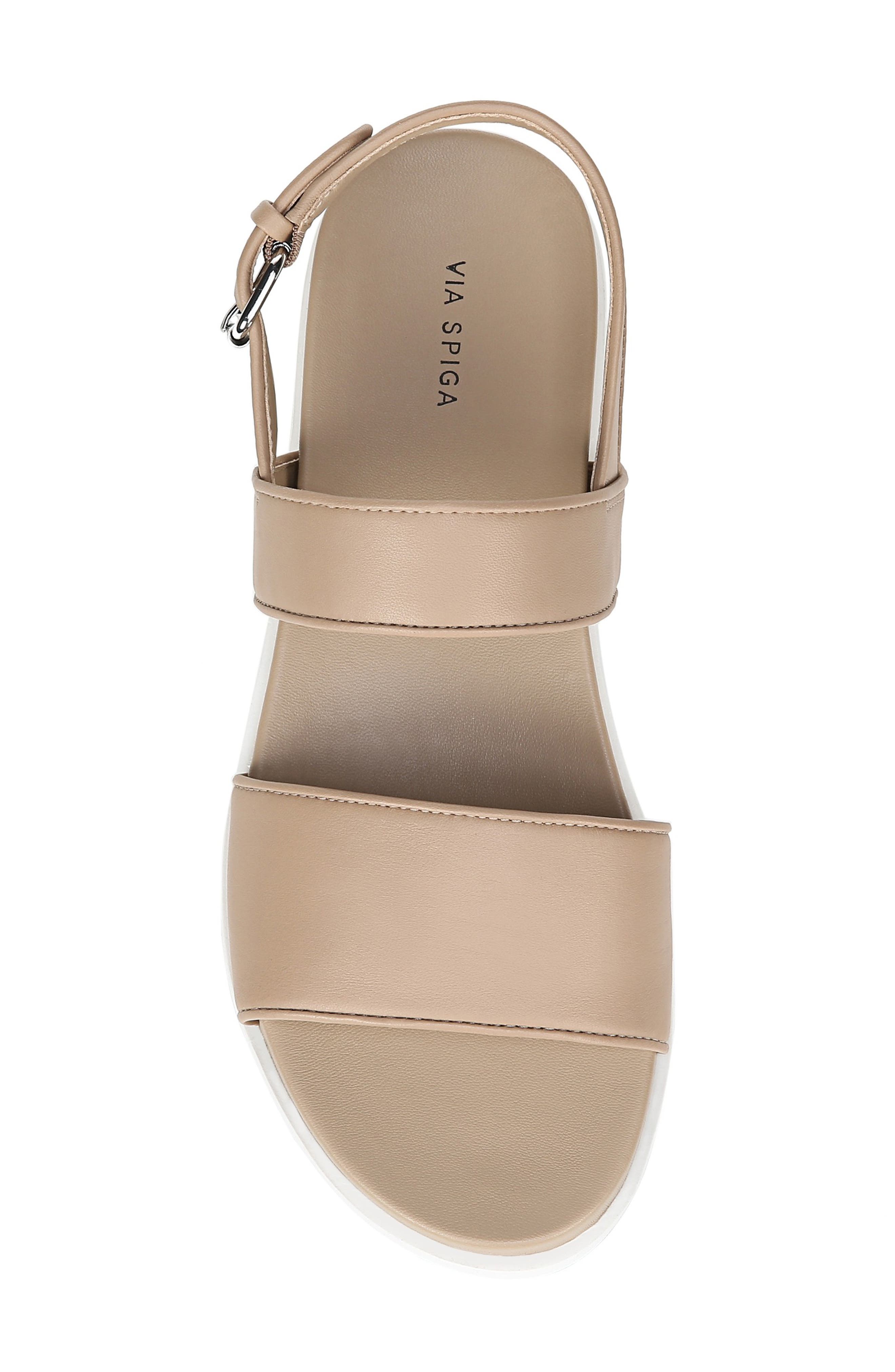 via spiga davi platform sandal