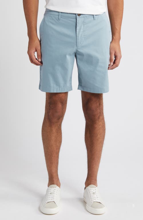 Movement Organic Cotton Blend Chino Shorts in Steel Blue