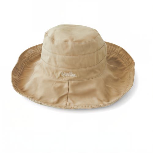 Uv Skinz Wide Brim Sun Hat In Sandcastle