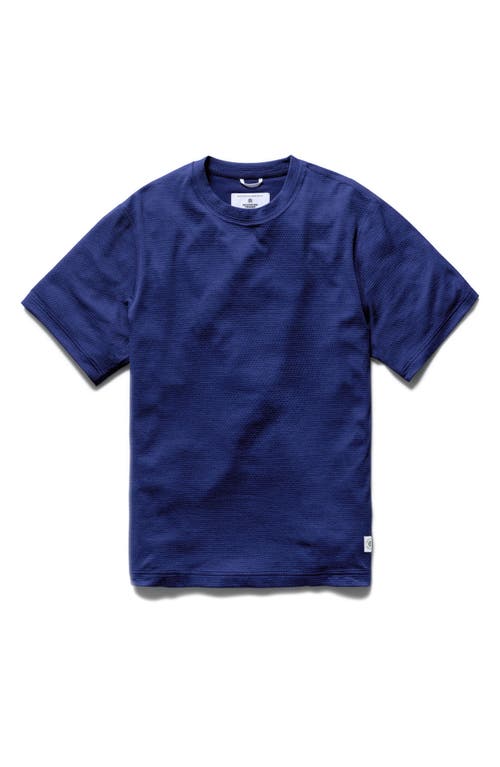 Shop Reigning Champ Solotex® Mesh Tiebreak Performance T-shirt In Admiral Blue