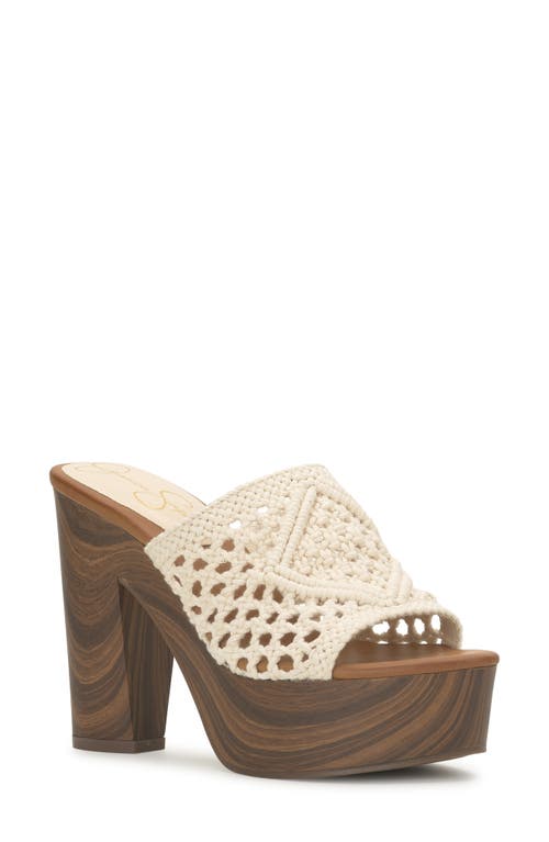 Jessica Simpson Shelbie Platform Sandal in Natural