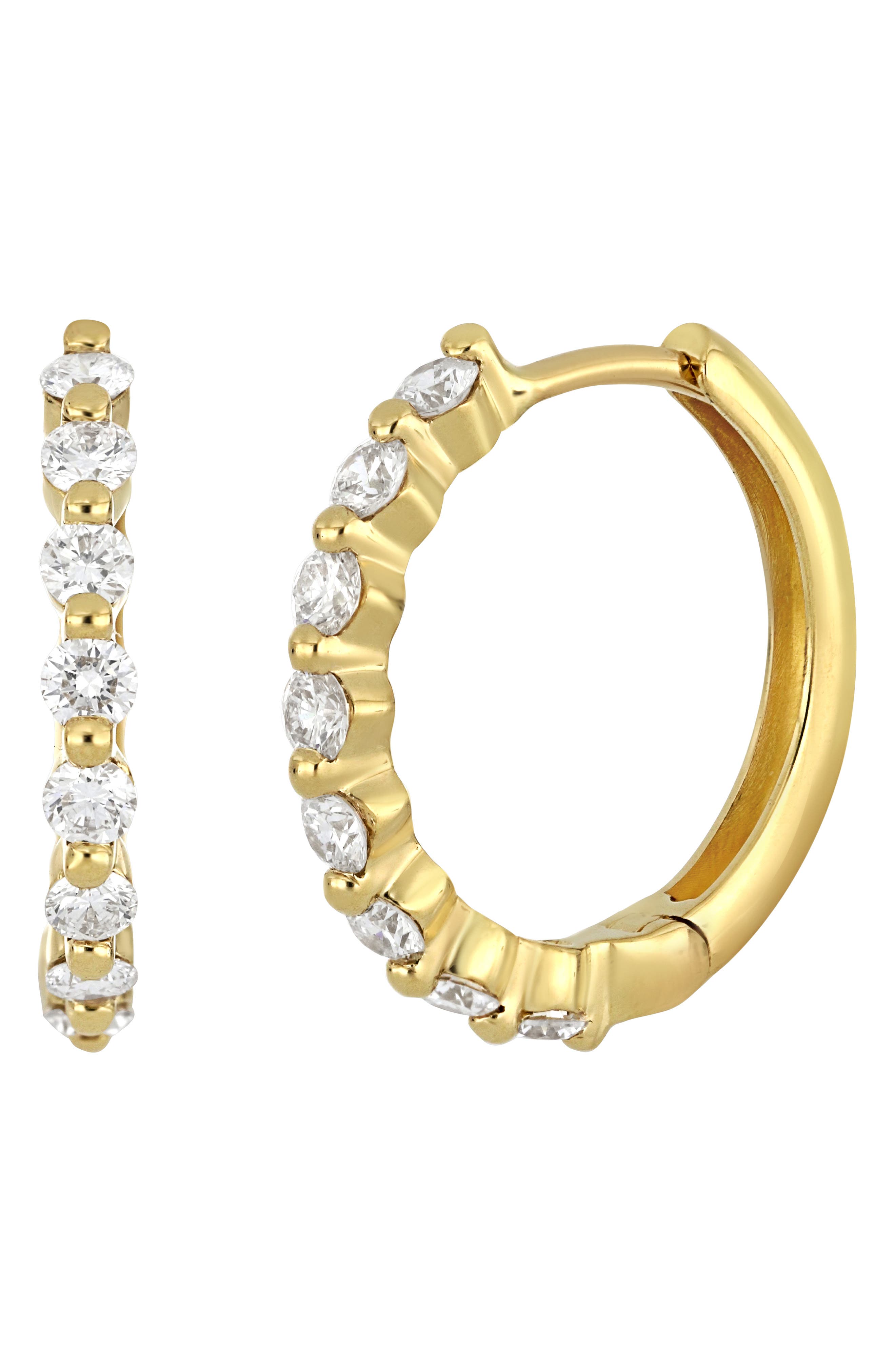 nordstrom diamond hoops