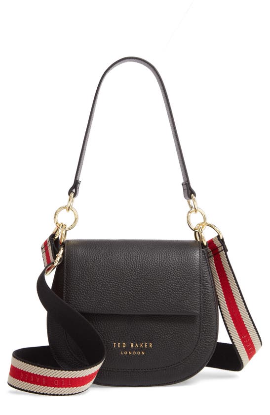 TED BAKER AMALI LEATHER CROSSBODY BAG,241915-AMALI-WXB