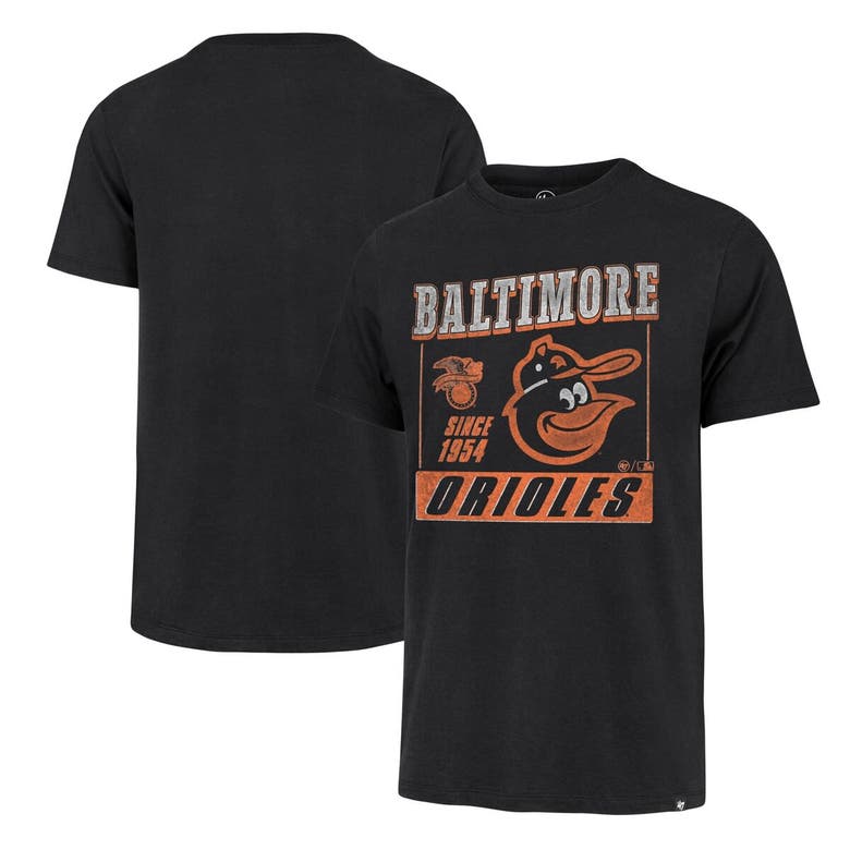 47 ' Black Baltimore Orioles Outlast Franklin T-shirt In Blue