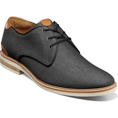 Florsheim Highland Plain Toe Derby - Black
