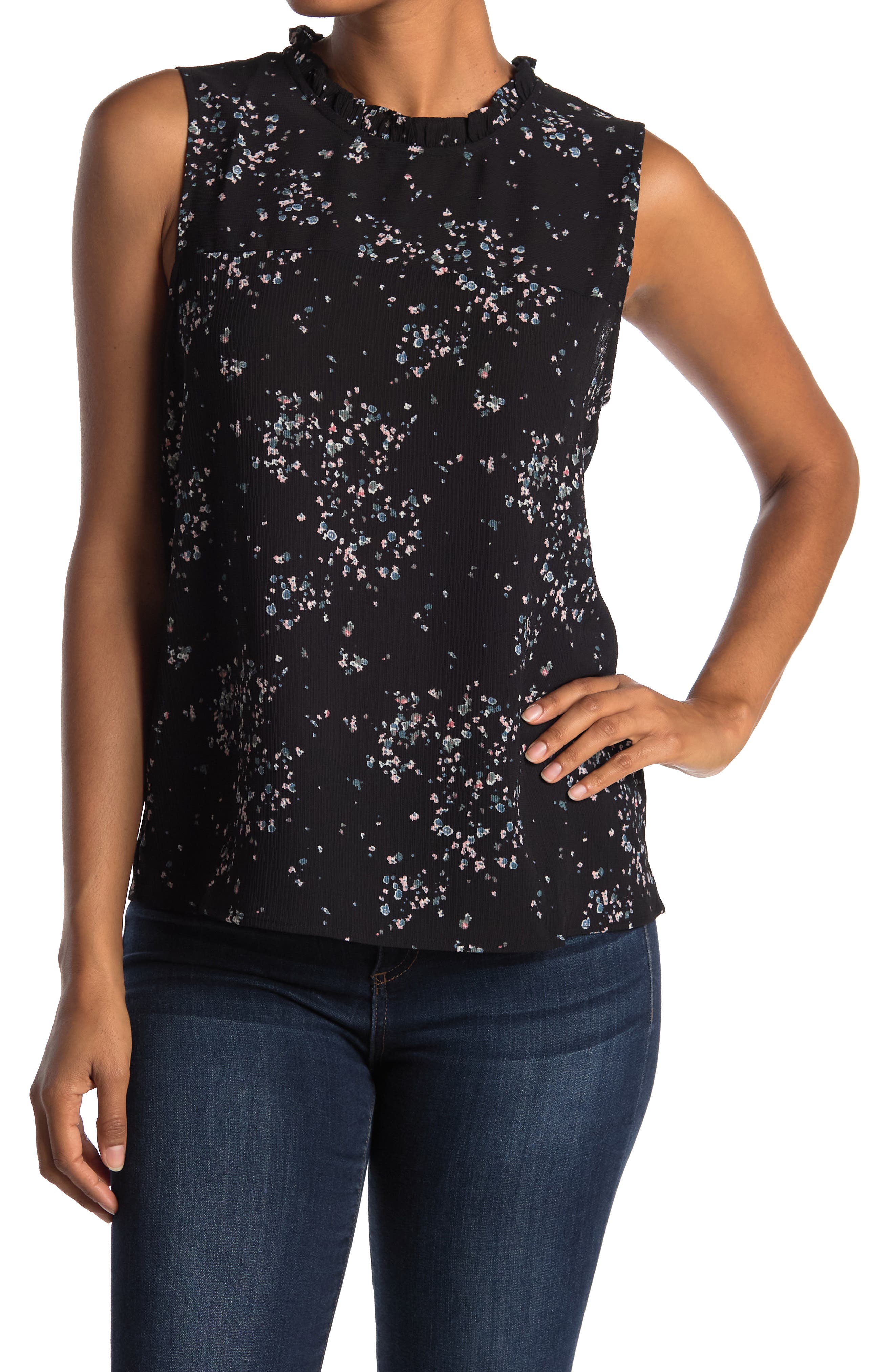 pleione sleeveless tops