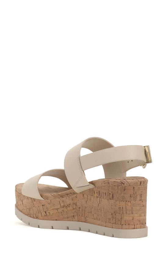 Vince Camuto Miapelle Platform Wedge Sandal In Natural | ModeSens