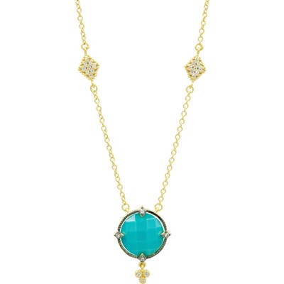 Freida Rothman Color Theory Round Pendant Necklace