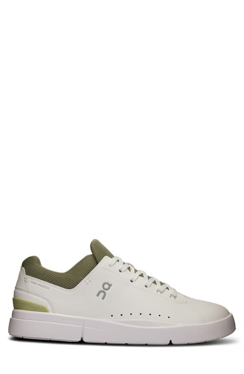 Shop On The Roger Advantage Tennis Sneaker In White/olive