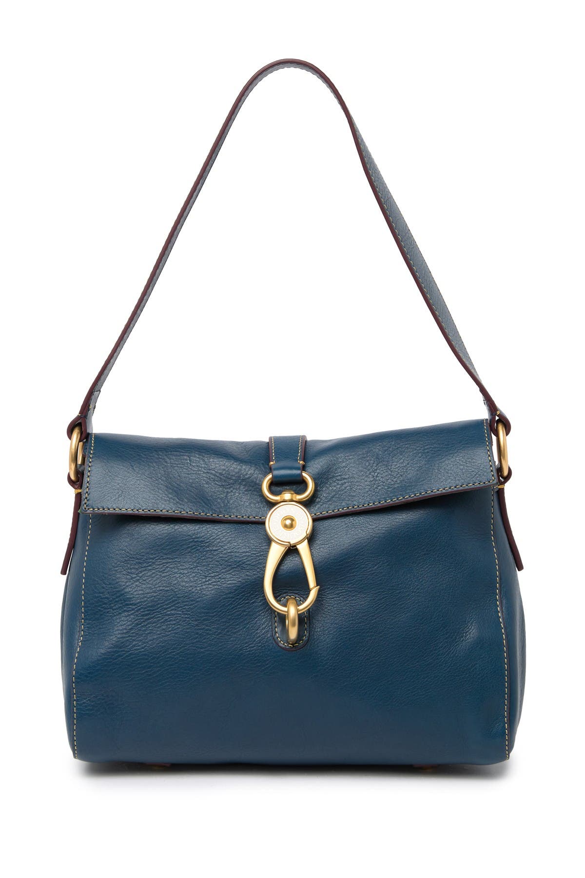 dooney & bourke pebble leather libby shoulder bag