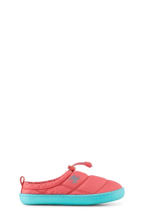 Hopfrög Kids Hoppuff Quilted Slipper In Dynamic Pink