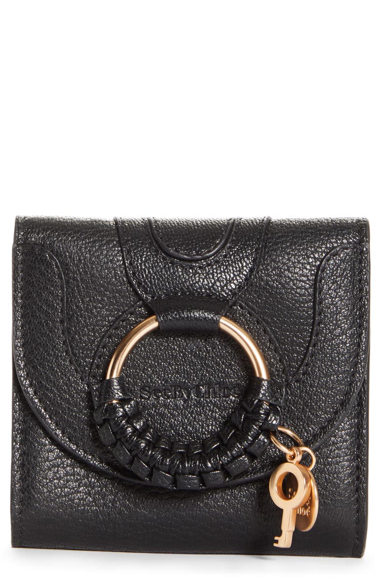 See by Chloé Hana Leather Billfold Wallet, Main, color, 