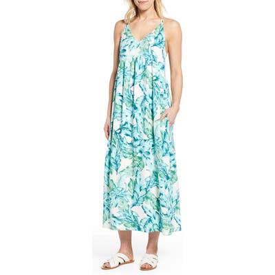 Petite Gibson X Hi Sugarplum! Palm Springs Festival Maxi Dress, Green (Regular & Petite) (Nordstrom Exclusive)
