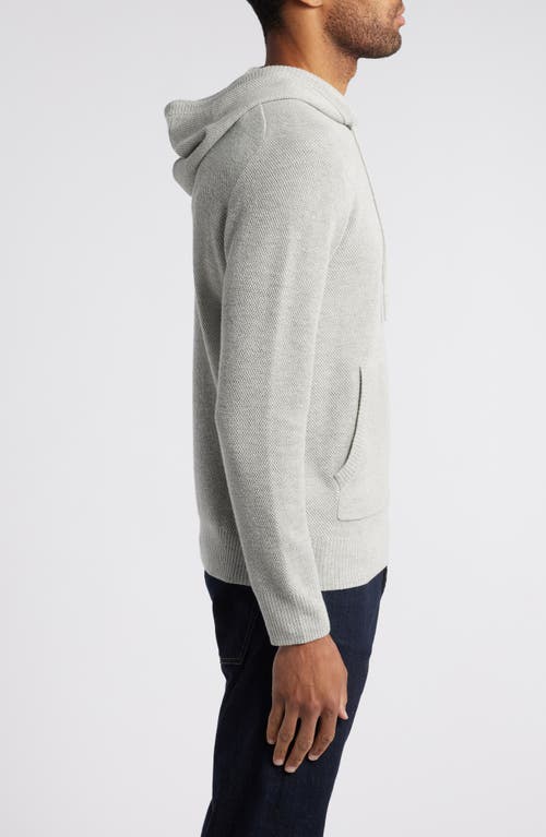 Rails Men's Matador Textured Hoodie In Grey Heather