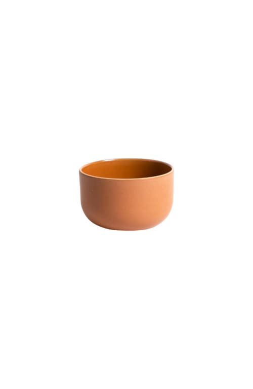 Gharyan Stoneware Tunisian Bowls Set Of 4 In Terracotta