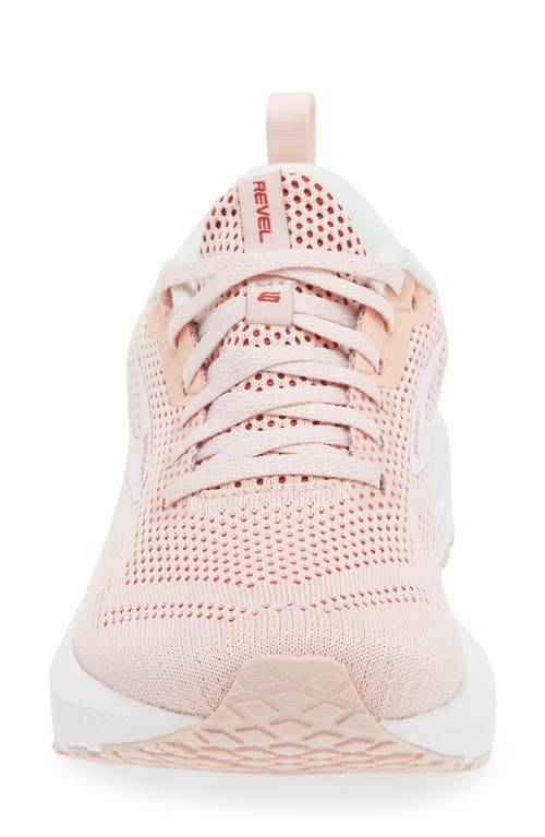 Shop Brooks Revel 6 Running Shoe In Peach Whip/pink