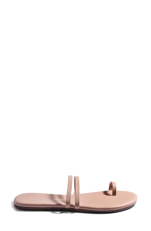 Tkees Leah Toe Loop Sandal In Buff