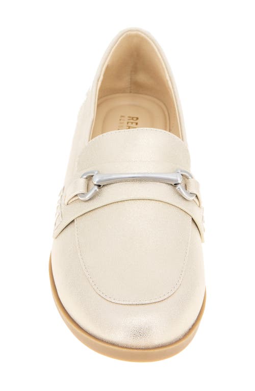 Reaction Kenneth Cole Great Bit Loafer In Platinum