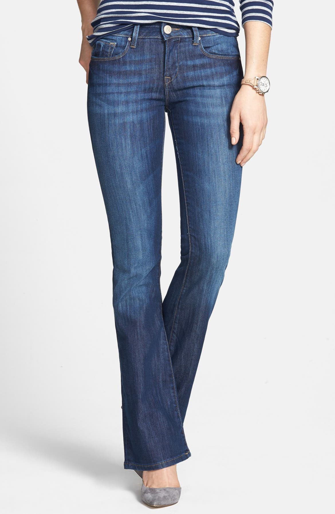 Mavi Jeans 'Ashley' Stretch Bootcut Jeans (Indigo Kensington) (Online ...