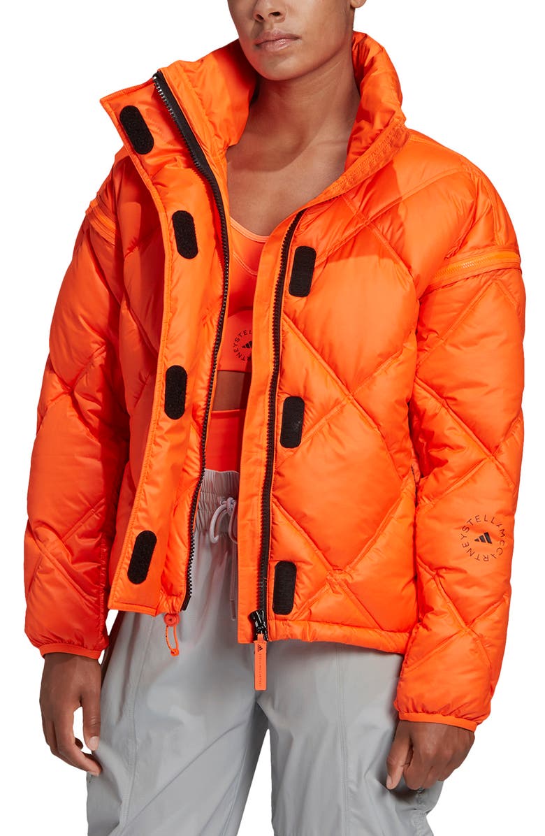 Adidas By Stella Mccartney 2 In 1 Convertible Puffer Jacket Nordstrom
