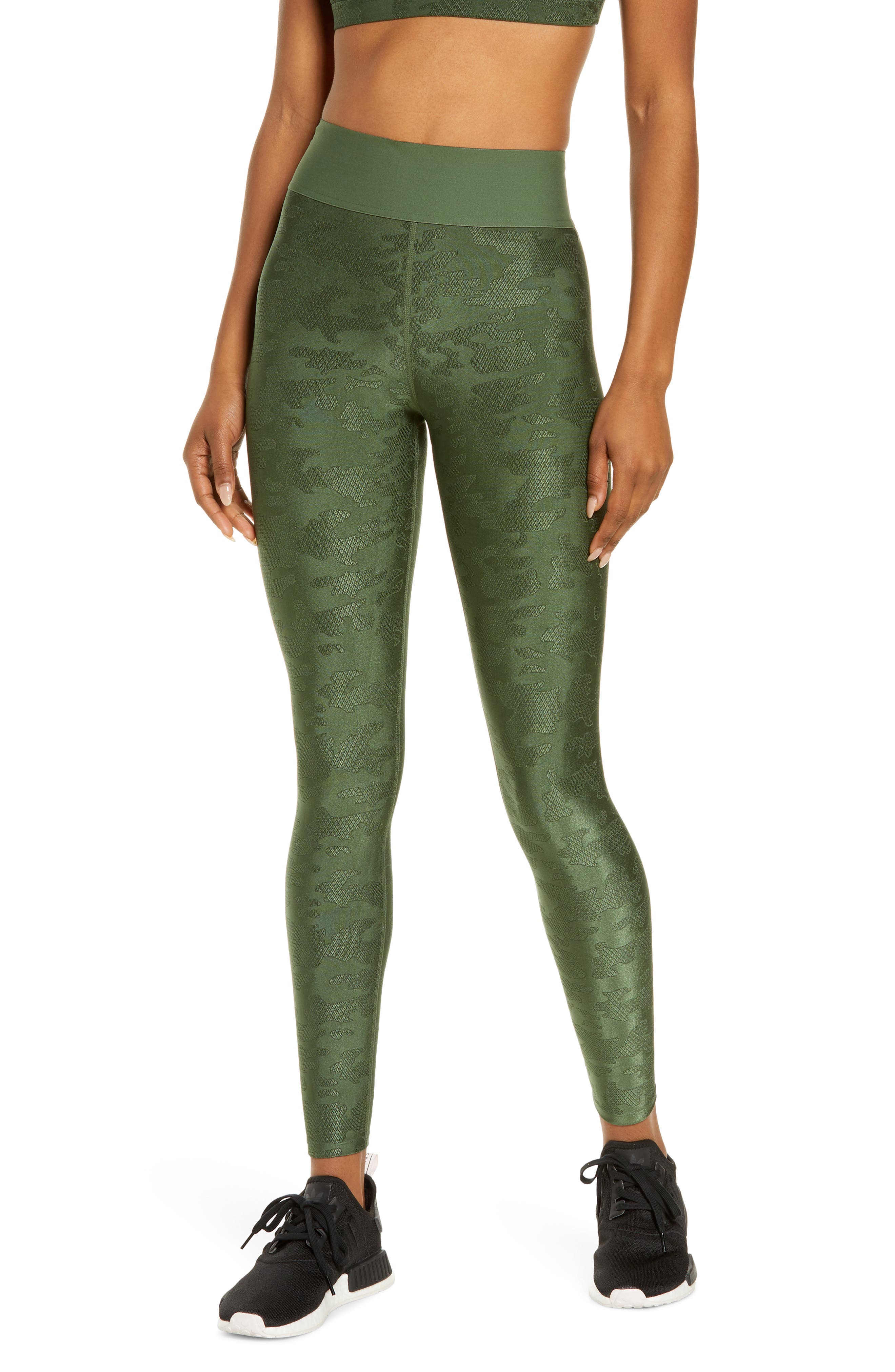 Women's Good American Icon Jacquard Camo High Waist Leggings Women's Good American Icon Jacquard Camo High Waist Leggings